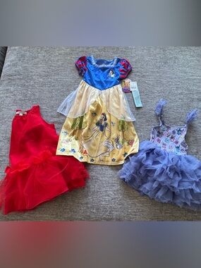 Disney Snow White, Stitch and Minnie Dresses